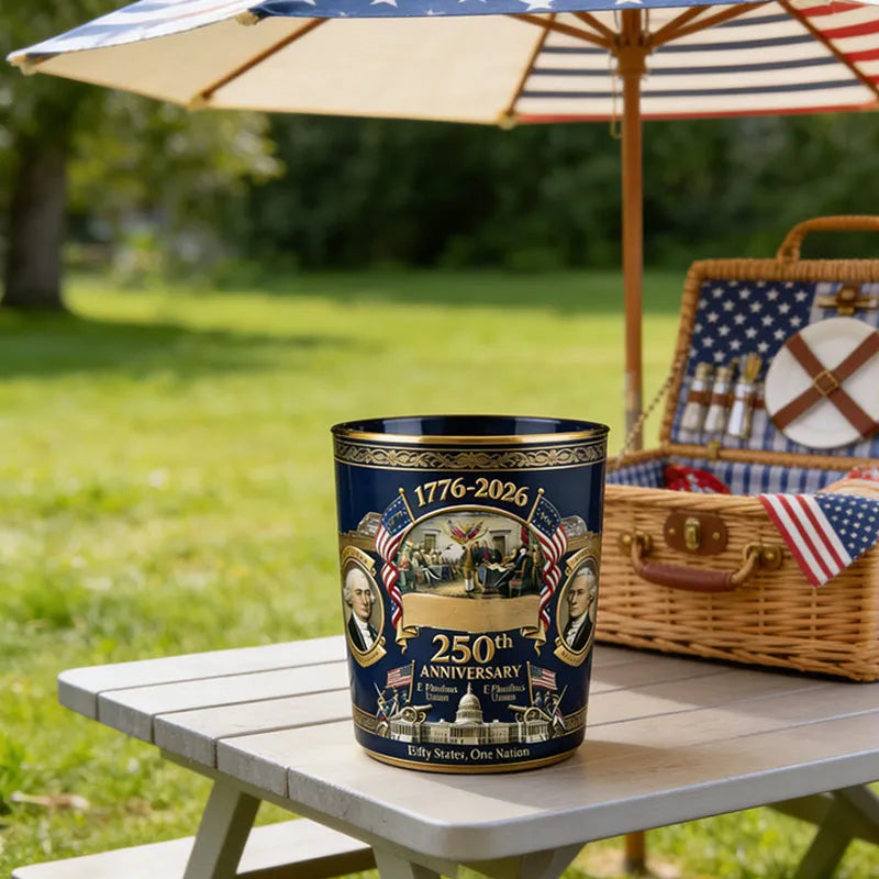 ๐บ๐ธ 250th Anniversary Glass Set โ 1776-2026 Patriotic Keepsake