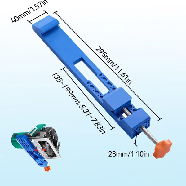 Adjustable Cutting Machine Base Guide