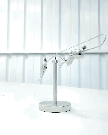 The Fisherman Balancing Sculpture