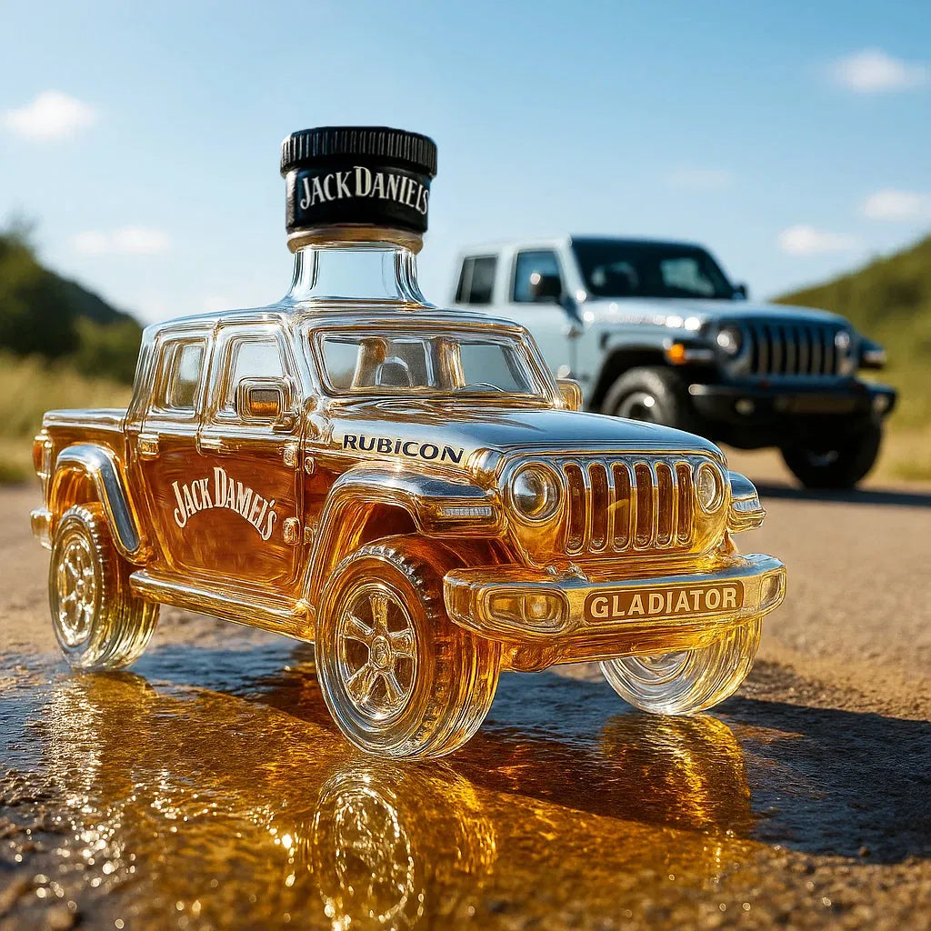 Jeep Gladiator Rubicon Whiskey Bottle