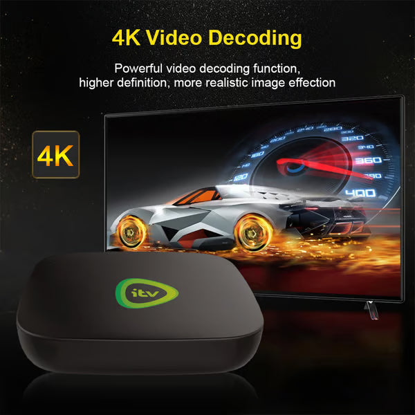 2025 TV Box: No Monthly Fees, 100% Free TV