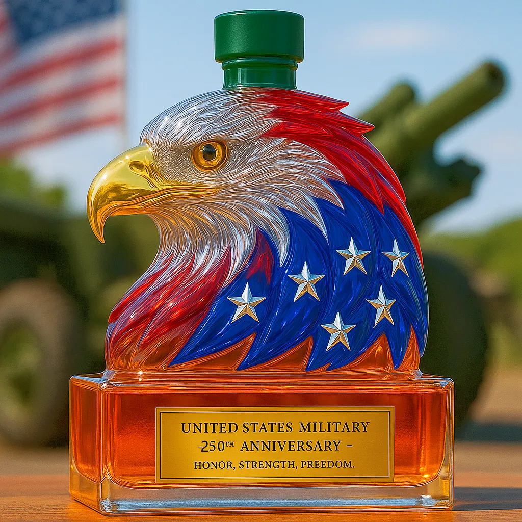 250th Anniversary Eagle Whiskey Bottle
