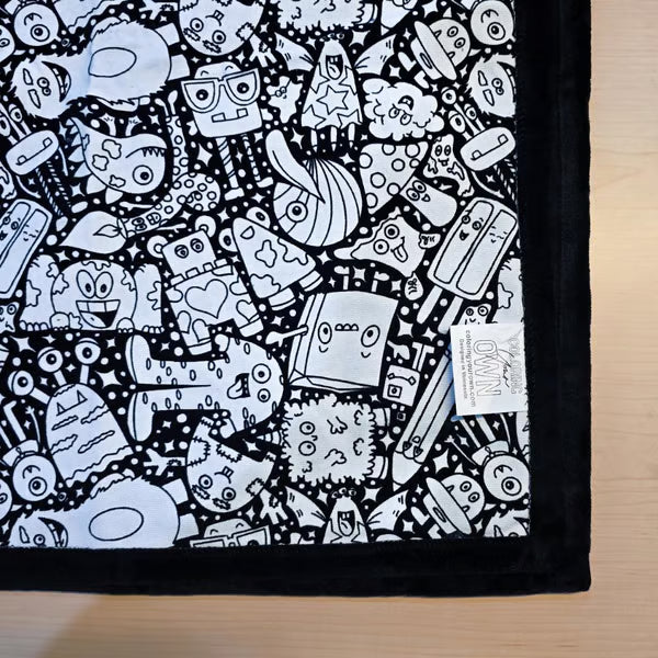 DIY Coloring Blanket