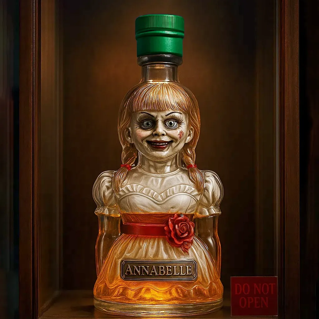 Annabelle Whiskey Bottle