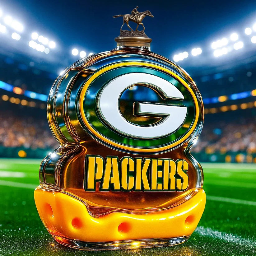 Green Bay Packers Whiskey Bottle