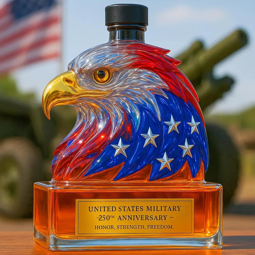 250th Anniversary Eagle Whiskey Bottle