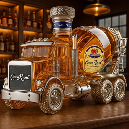 Unique Truck Whiskey Bottle