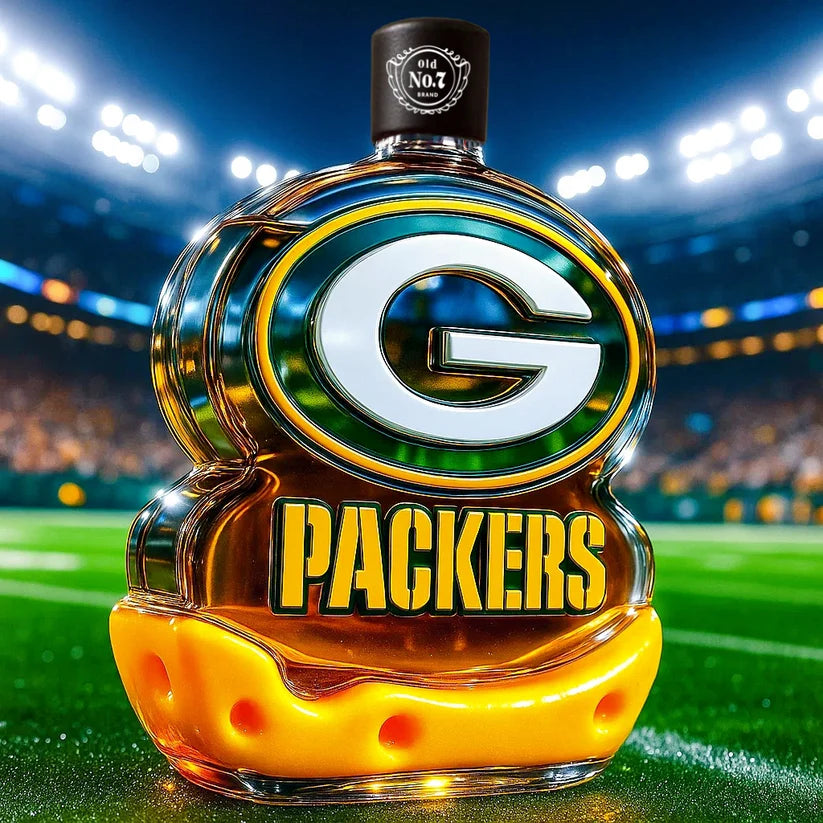Green Bay Packers Whiskey Bottle