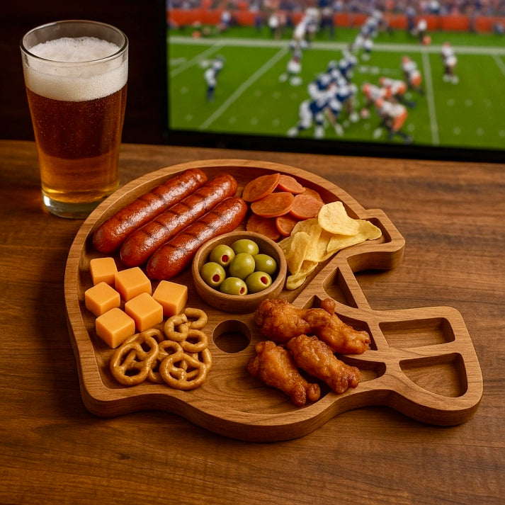 Team Legacy Wooden Charcuterie Board