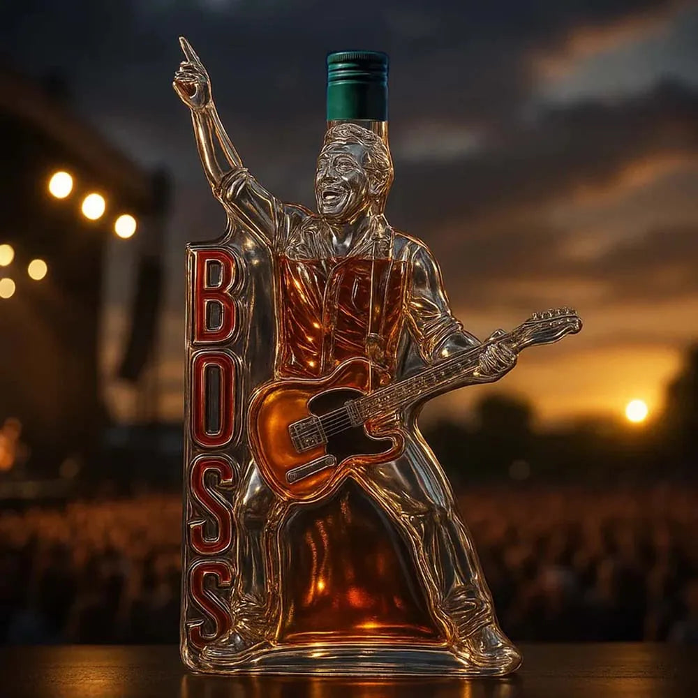 Bruce Springsteen “The Boss” Whiskey Bottle