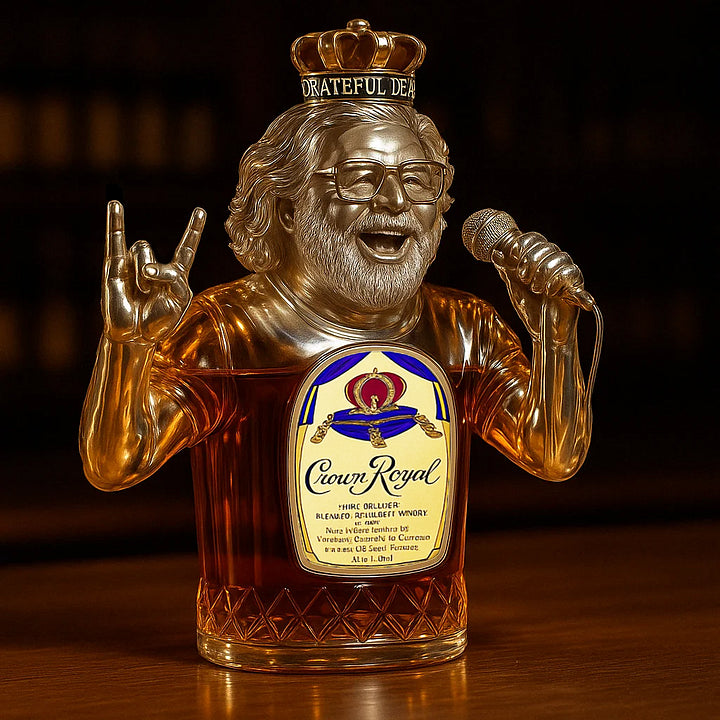 Grateful Dead Jerry Garcia Whiskey Bottle