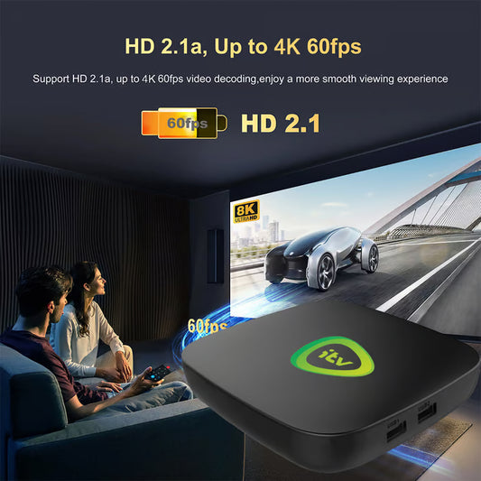 2025 TV Box: No Monthly Fees, 100% Free TV