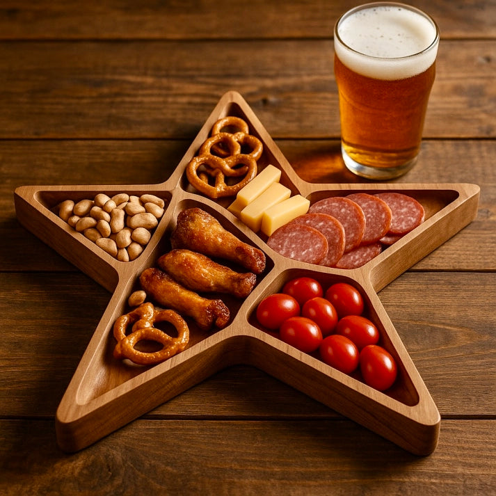 Team Legacy Wooden Charcuterie Board