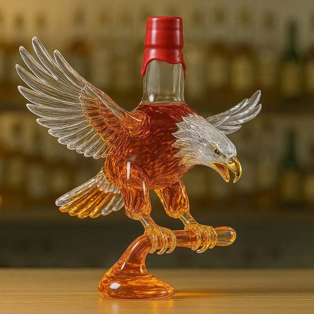 Bald Eagle Whiskey Bottle