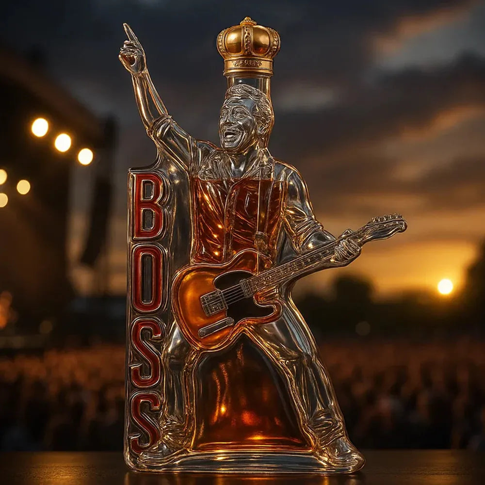 Bruce Springsteen “The Boss” Whiskey Bottle
