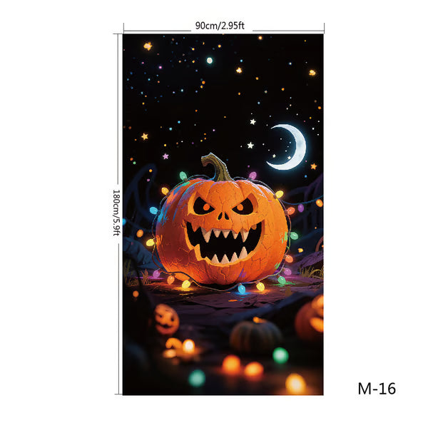 Christmas and Halloween front door decoration