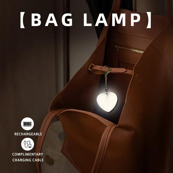 Love wallet tote bag touch sensing light
