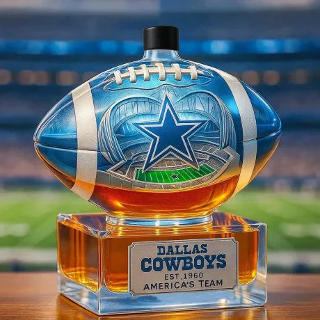 America’s Team, Poured in Glory — Dallas Cowboys Whiskey Bottle