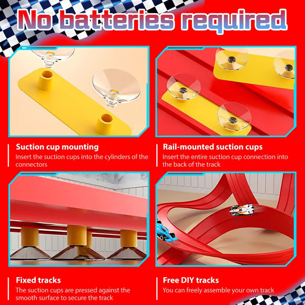 Christmas Surprise Gift: DIY Flexible Racing Track Toy