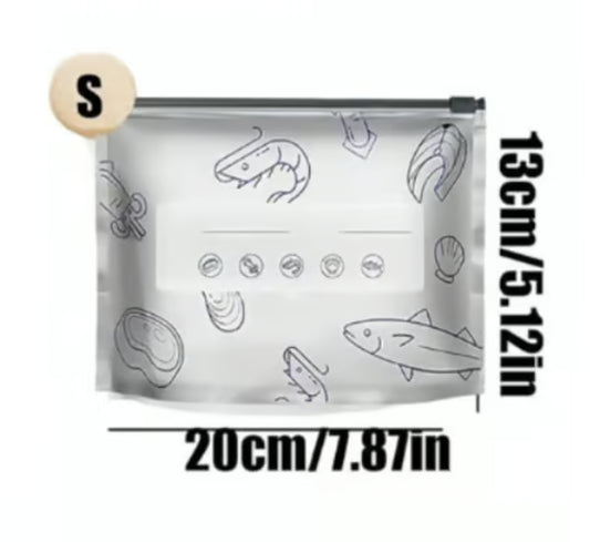 Reusable Aluminum Foil Sealable Storage Bags