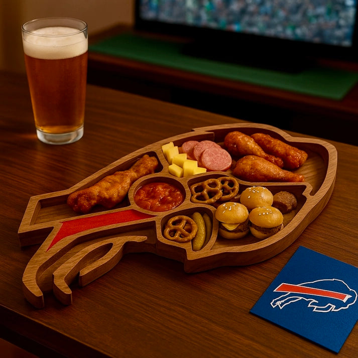 Team Legacy Wooden Charcuterie Board