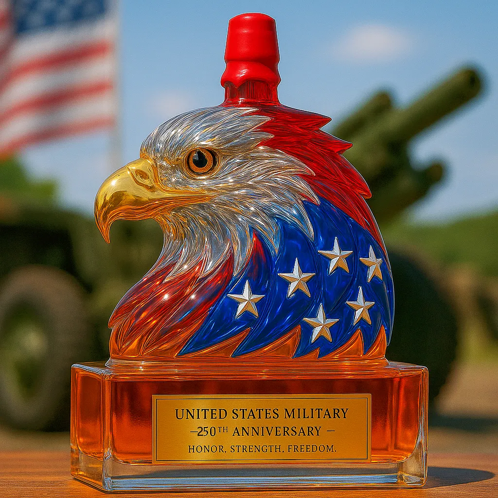 250th Anniversary Eagle Whiskey Bottle