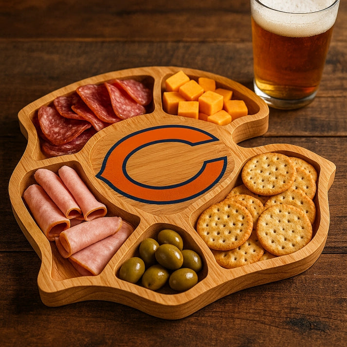 Team Legacy Wooden Charcuterie Board