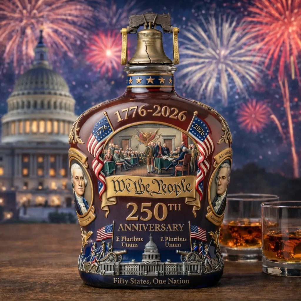U.S. 250th Anniversary Commemorative Whiskey Decanter