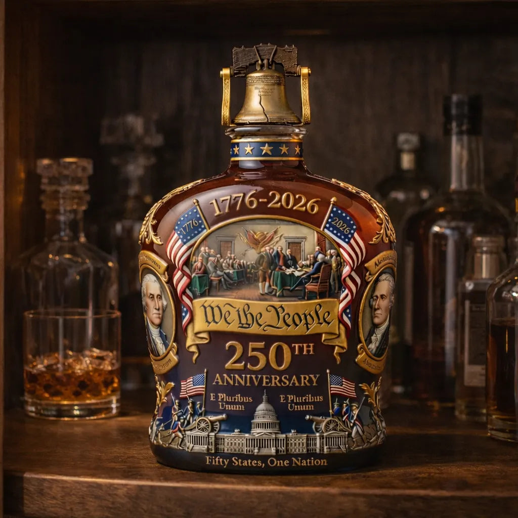 U.S. 250th Anniversary Commemorative Whiskey Decanter