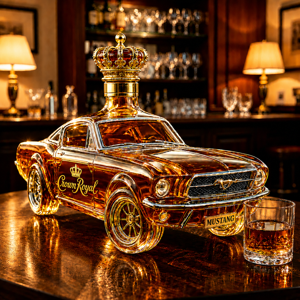 Mustang Whiskey Decanter