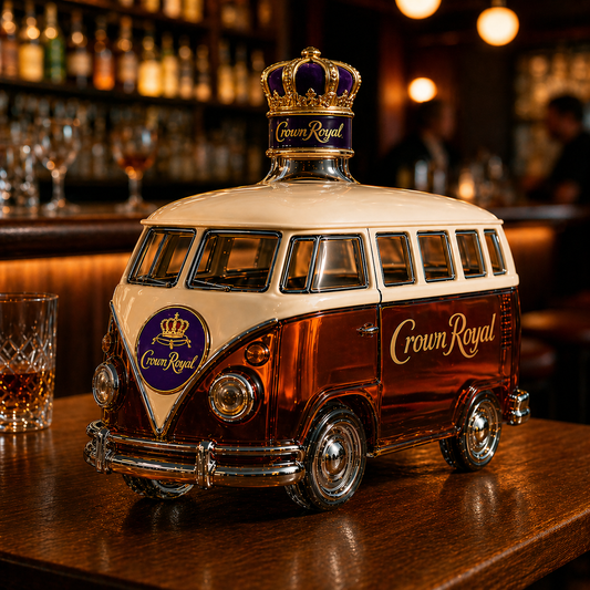 Camper Van Whiskey Bottle