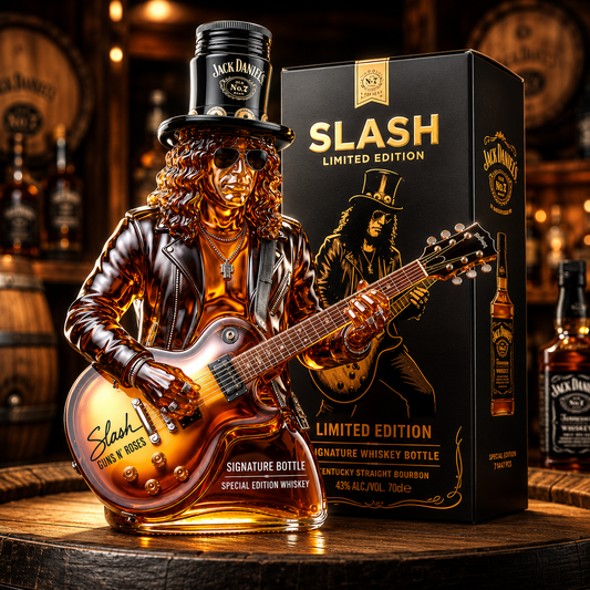 Slash Signature Collector’s Edition Whiskey Bottle