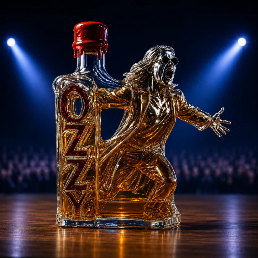 Ozzy Osbourne Final Tour Memorial Whiskey Bottle