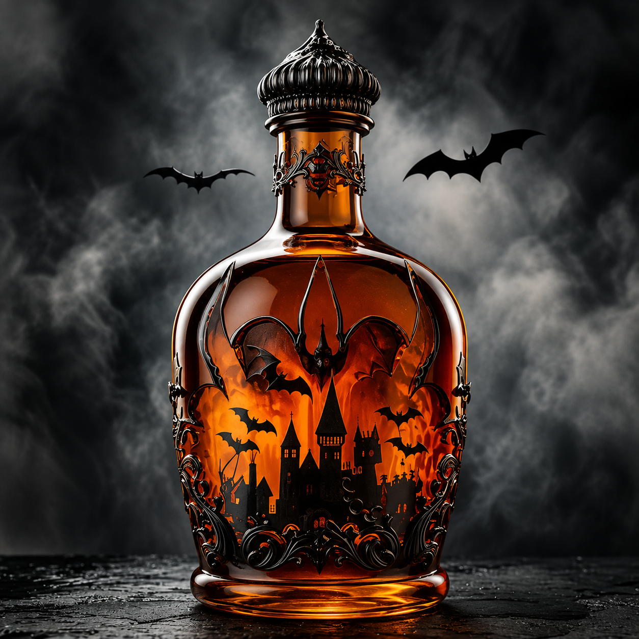 Haunted Halloween Limited Edition Whiskey Bottle