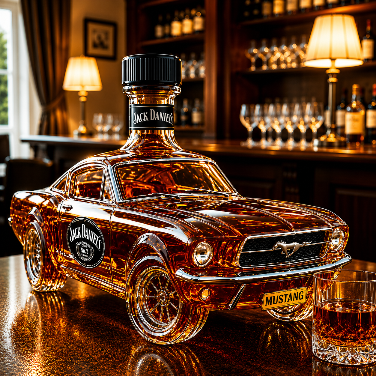 Mustang Whiskey Decanter