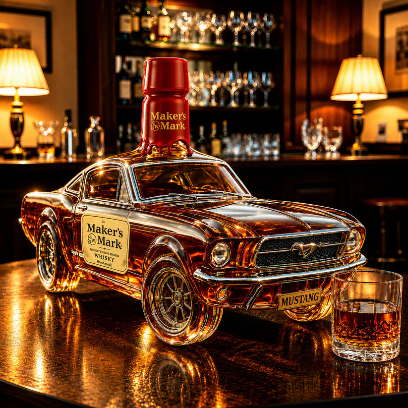 Mustang Whiskey Decanter