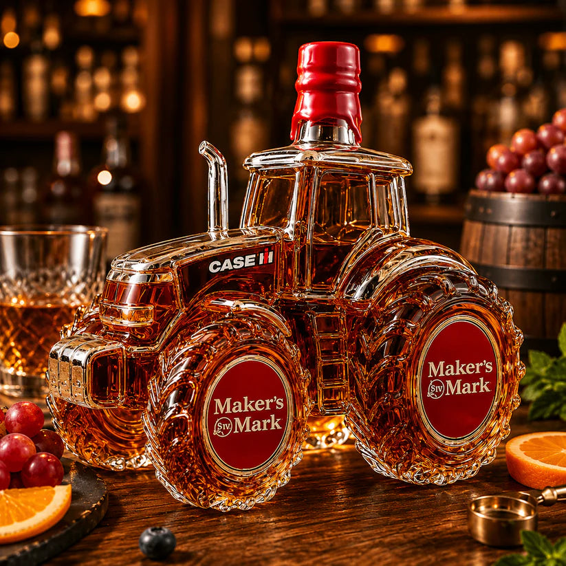 Tractor Whiskey Decanter