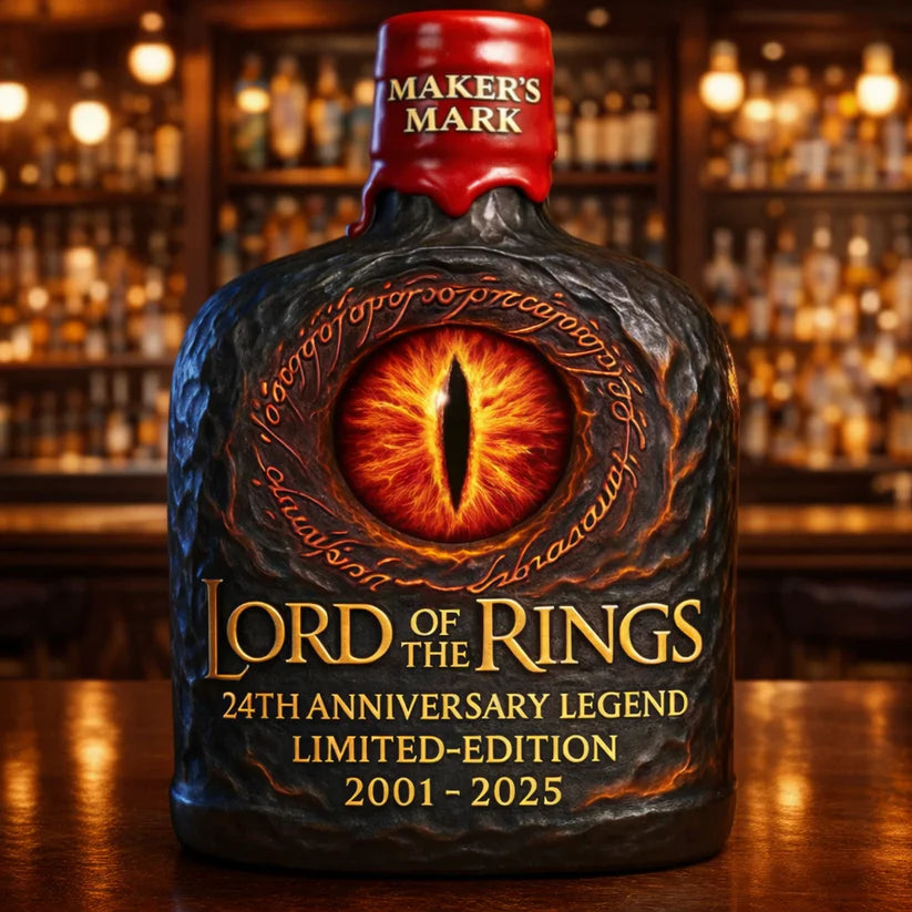 Lord of the Rings Bottle 24th Anniversary Legend Limited Edition whiskey Bottle