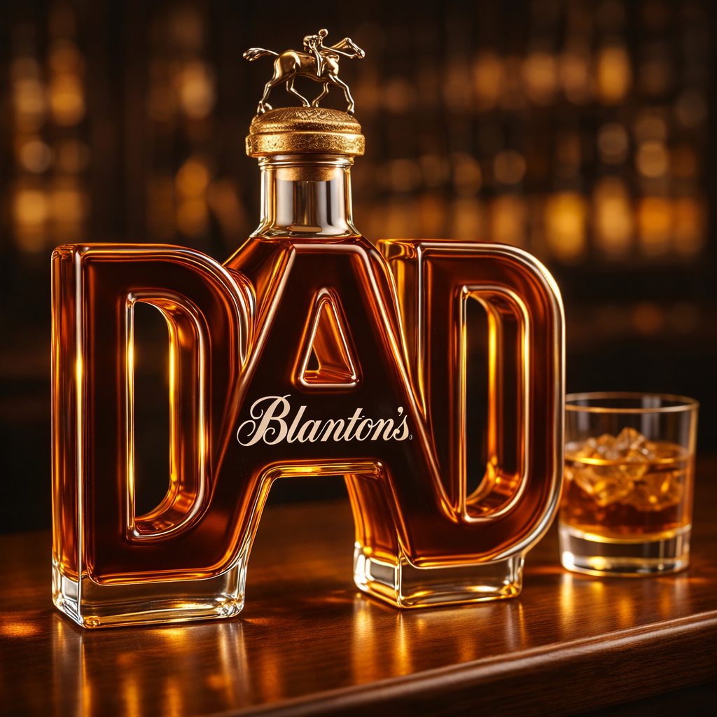 DAD Whiskey Bottle