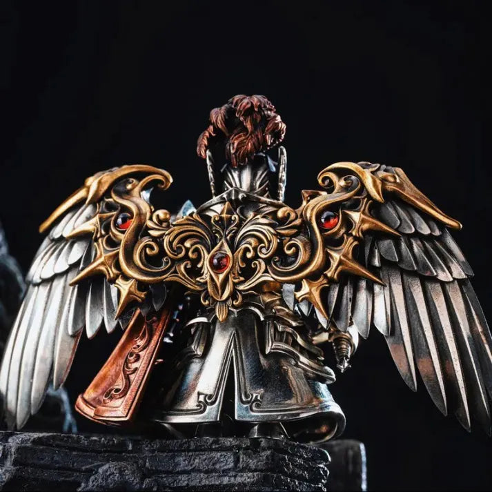Sunshinecraft® Handcrafted Crusader and Crimson Templar statue