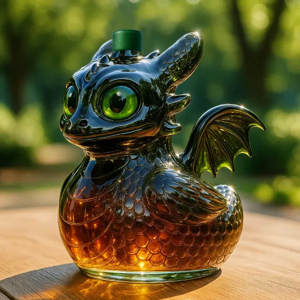 Toothless Whiskey Bottle
