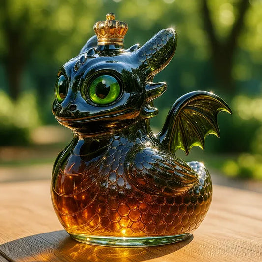 Toothless Whiskey Bottle
