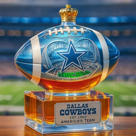 America’s Team, Poured in Glory — Dallas Cowboys Whiskey Bottle