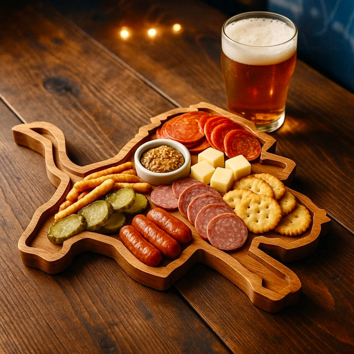 Team Legacy Wooden Charcuterie Board