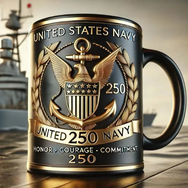 250th Anniversary U.S. Military Commemorative Mug