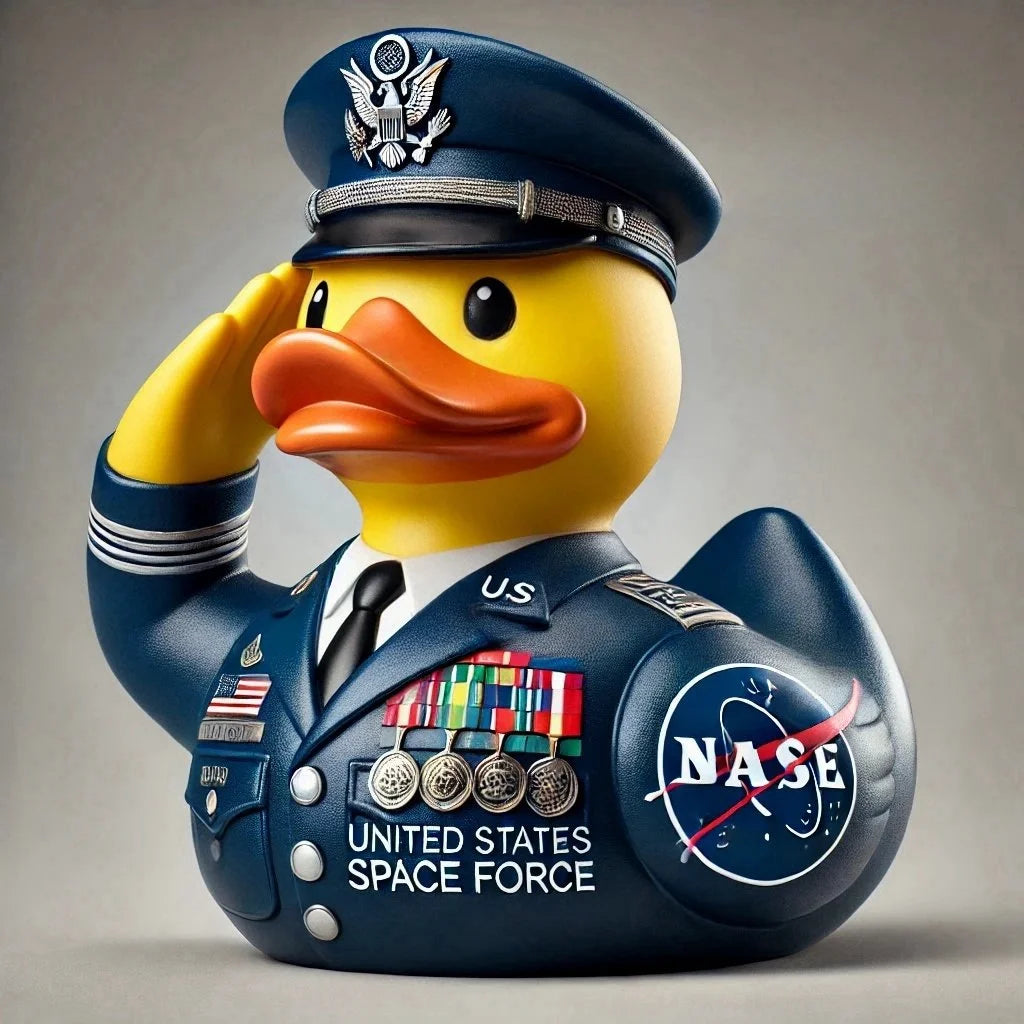 Handmade Veteran Tribute Duck