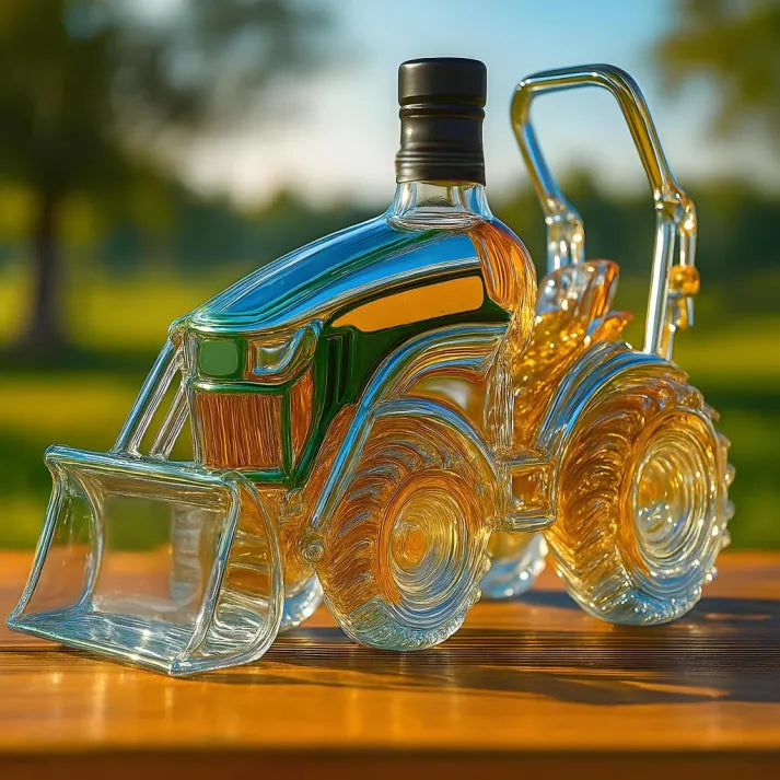 Tractor Whiskey Bottle