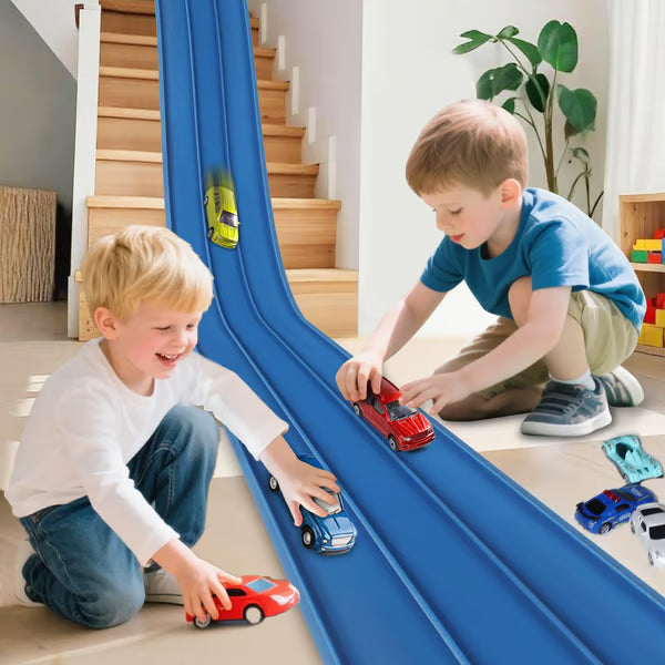 Christmas Surprise Gift: DIY Flexible Racing Track Toy