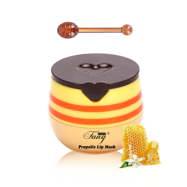 Bee Lip Balm Honey Pot 🍯 | Nourish with Natural Beeswax & Honey