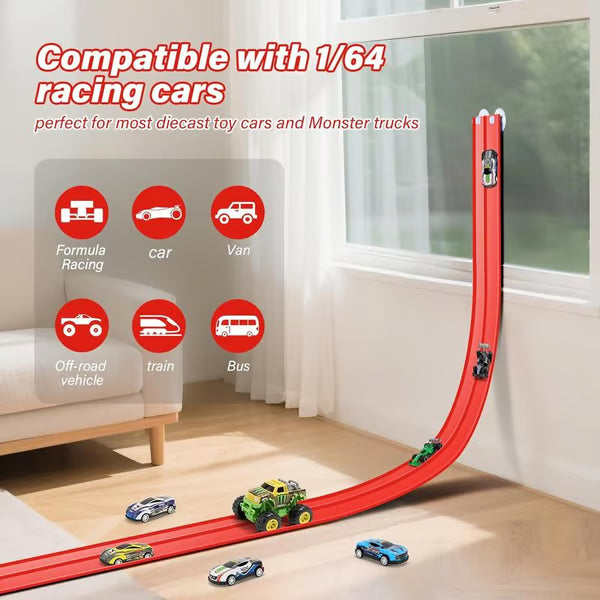 Christmas Surprise Gift: DIY Flexible Racing Track Toy